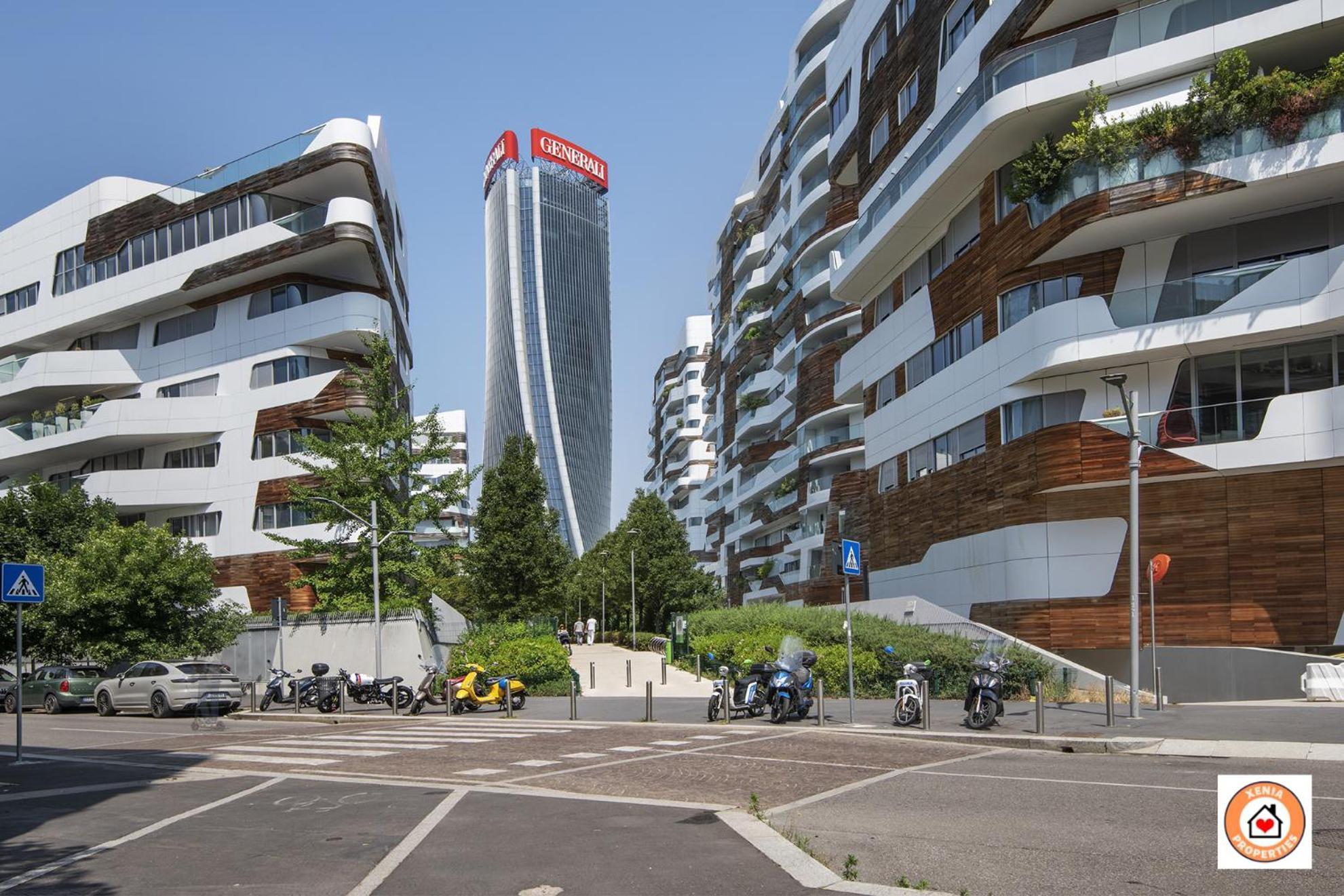 Fiore Milanese - San Siro, Fiera & City Life - Rinnovamento Facciata Palazzo In Corso Zewnętrze zdjęcie